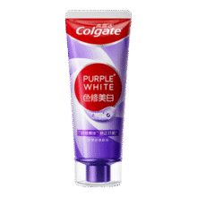 高露洁（Colgate）色修美白牙膏90g紫色去牙渍清新口气新老包装混发30.9元 (月销1w+)