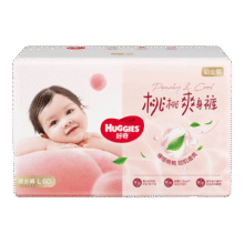 HUGGIES/好奇 铂金装小桃裤 L码 拉拉裤 60片63.9元