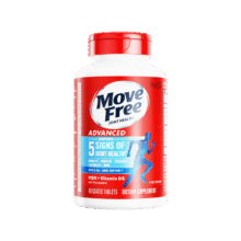 Move Free益节 氨糖软骨素 钙片蓝瓶80粒 维骨力 美国进口 维生素d3219元