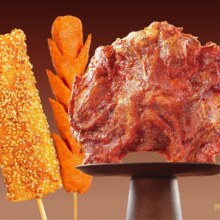 美团到店 喜姐炸串 【新品预售】鸡架三宝（10.22可用）多店可用三件套13.7元（原价27.9元）