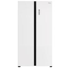 淘金币可用：美的 M60系列 MR-643WUKGPZE 风冷对开门冰箱 613L 白色