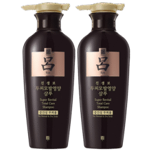 再降价：吕（Ryo）黑吕臻参焕活洗发水400ml*2 固发滋养头皮养护强韧发丝韩国进口86.36元