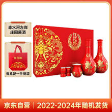 郎酒 红花郎10 53%vol 酱香型白酒 500ml*2瓶 礼盒装券后473元