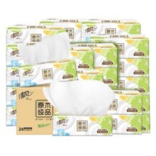 清风 抽纸3层100抽*24包75.6元（合18.9元/件）