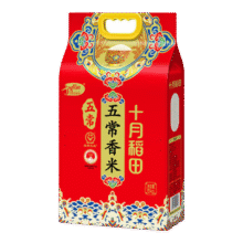 十月稻田 五常香米 五常大米 5kg 东北大米 粳米   5kg*1袋69.9元 (送赠品,券后省30,月销7000+)