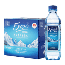 5100西藏冰川矿泉水500ml*24瓶整箱 高端小瓶弱碱性饮用矿泉水 500ml*24瓶*1箱【3箱更划算】141.6元 (券后省0.95)