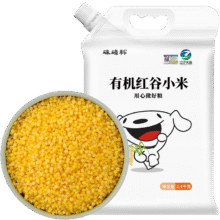 ZHULUKE/硃碌科 有机红谷黄小米 2.5kg25.9元