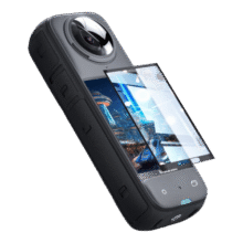 毕亚兹【1片装】适用于影石X4全景相机insta360 X4钢化膜运动相机高清保护贴膜防刮相机配件XJM25
