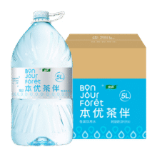 怡宝本优茶伴(泡茶水)包装饮用水 5L*4瓶 整箱装29.9元（需领券）