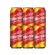 入会、小程序：乌苏啤酒（wusu）乌苏啤酒京东自营经典330ml*6罐?塑膜装（需凑单）7.81元（需领券 合1.3元/瓶）微信小程序支付