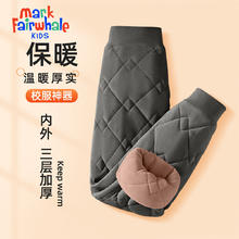 保暖服饰：马克华菲 中大童棉裤加绒加厚券后33.8元