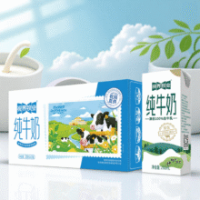 视界牧业 纯牛奶 250ml*16盒