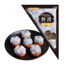 鱻谣虾滑120g*3袋 虾肉含量95% 火锅食材丸子丸料海鲜水产预制菜百亿补贴，到手21??