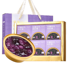 半山农 紫薯银耳桃胶羹礼盒 168g*6罐32.21元