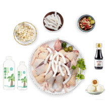 海蓝厨房正宗海南椰子鸡汤火锅 160天散养文昌鸡 新鲜食材 半成品方便菜 【店长推荐】椰子鸡套餐5斤149元 (券后省50)