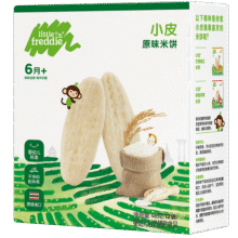 小皮（Little Freddie）原装进口婴儿米饼 磨牙棒宝宝零食无添加6个月以上婴幼儿低敏零食 第一口-原味磨牙米饼 婴标36.9元 (券后省13)