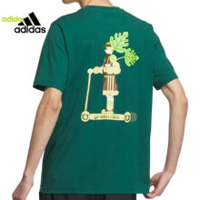限尺码：adidas 阿迪达斯 半袖运动服 纯棉透气宽松IK5092