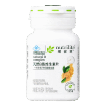 安利纽崔莱维生素b族多种b族维生素纽崔莱天然b族维生素VB片 60片*1瓶【方便携带款】139元 (满121减60,券后省0.99)