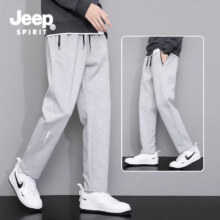 JEEP SPIRIT吉普 常规/加绒休闲长裤 *2件29.5元/件 共59元、加绒款39.5元/件，可搭配下单