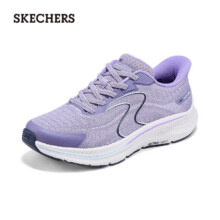 斯凯奇（Skechers）男女复古跑步鞋高透气回弹缓震舒适闪穿科技 薰衣草色/LAV 37169元
