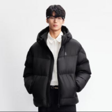 杰克·琼斯（JACK&JONES）连帽羽绒服 短款477.17元