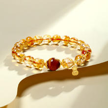 CHOW TAI SENG 周大生 虎眼石黄水晶手串 S0W900061CH