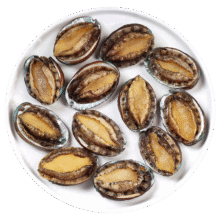 祥斌 鲜冻鲍鱼 净重160g(8-10粒）16.9元