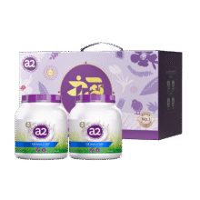 PLUS会员、需首购：a2奶粉 进口全脂奶粉礼盒 900g*2罐142.35元包邮（需凑单）