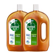 88VIP：Dettol/滴露 家居织物消毒液 8L*2瓶90.01元（需领券+返卡5+淘金币抵扣12.59）