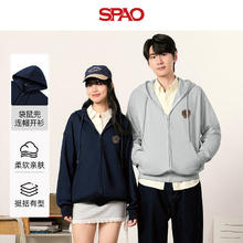 SPAO 韩国同款 连帽外套 卫衣 休闲百搭 男女同款券后79元