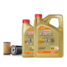 预售：Castrol 嘉实多 极护 智E版 5W-30 SP 全合成机油 5L 小保养套餐（机油+机滤+工时全包）返后299元 包邮（定金10元，尾款赠50元E卡）