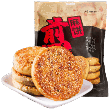 小程序、首购、PLUS包邮：赵老师红糖豆沙馅麻饼 休闲零食500g13.75元（需领券）微信小程序支付