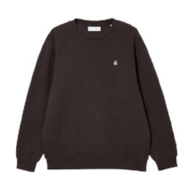 杰克·琼斯（JACK&JONES）男装 毛衣 圆领针织羊毛衫 珍珠黑