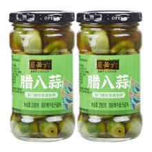 六必居 腊八蒜北京翡翠腊八蒜醋泡蒜瓣饺子腊八蒜炸酱面腊八蒜2瓶券后14.9元