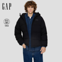 GAP男装 连帽泡芙羽绒服289元、包邮