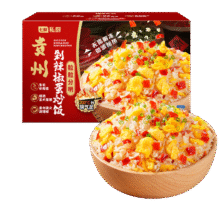 七鲜私厨 贵州剁辣椒蛋炒饭600g、2人份7.9元包邮（需领券+试用）