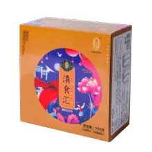 潘祥记云腿月饼50g*5枚+云腿蛋黄月饼50g*5枚盒装滇式火腿月饼中秋送礼150.65元（合30.13元/件）