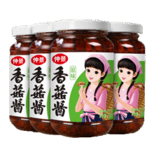 仲景香菇酱暴下饭酱菜招牌拌饭拌面酱航天品质夹馒头炒饭炒菜调味蘸料 原味230gx4瓶【可找客服换口味】45.9元 (满2件9折,券后省3)