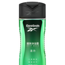 Reebok 锐步 男士沐浴露 活力250ml3.93元包邮