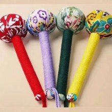 新款棉布 艾草按摩捶 加长款 40-42cm1.5元