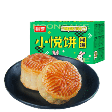 PLUS会员：桃李 广式小月饼中秋传统老式糕点心早餐零食水果莲蓉16味混合装16枚*3件14.3元（合4.77元/件）
