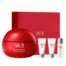 SK-II大红瓶面霜100g乳液护肤品抗皱套装礼盒sk2化妆品全套生日礼物女1143元