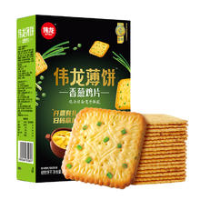 淘金币可用：伟龙 香葱鸡片 180g