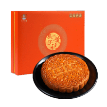 长子黄庆荣黄记 月饼广式五仁叉烧大月饼广西合浦金腿二龙护月 1000g31.6元