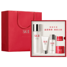 SK-II 晶透随行 护肤套装 神仙水75ml+眼霜2.5g+面霜15g+洁面20g+清莹露30ml689元