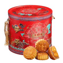 华美 尊享月饼礼盒广式双黄纯白莲蓉月饼1030g18.63元 领券中心领取5.1-5元券（如图二）