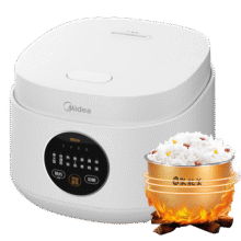 美的（Midea） 电饭煲 家用电饭锅智能预约多功能微压 可煮小米粥迷你小型1-2-4人煮饭锅电煮锅易清洗小巧机身 【国家补贴】 白色 FB30M161 3L129元 (券后省10,月销1000+)