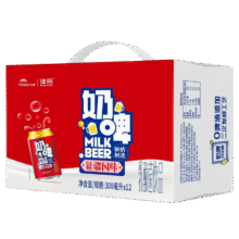 天润佳丽奶啤新疆特产乳酸菌饮品300ml*12罐整箱【临期清仓】9.9元