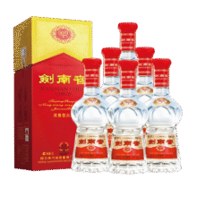 微信小程序：Jiannanchun/剑南春 水晶剑 52° 浓香型 6瓶 1000ml4077元