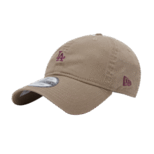 NEW ERA纽亦华MLB棒球帽子小logo男女情侣软顶弯檐鸭舌帽920 12728543-卡其色 洛杉矶道奇队 OSFM335元 (券后省5)